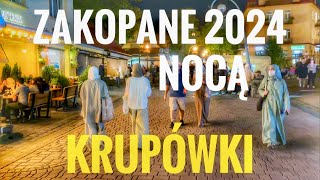 Zakopane 2024 Arabscy turyści Tatry Krupówki  بولندا جبال زاكوباني تاترا [upl. by Goth]