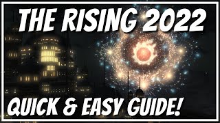 FFXIV The Rising 2022 how to START THE EVENT amp REWARDS preview [upl. by Sonnnie]