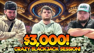 INSANE 3000 Blackjack Session with Brettski [upl. by Aisiram728]