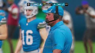 Tennessee Titans vs Detroit Lions  Full Game  NFL Week 8 102724  Madden NFL 25 [upl. by Notlew]