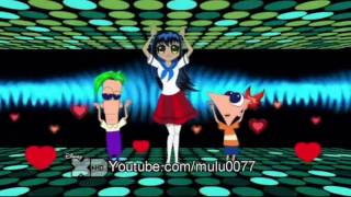 Phineas y Ferb Cancion quotLlegando a Tokyoquot  Letra  Español Latino HD [upl. by Lyle690]