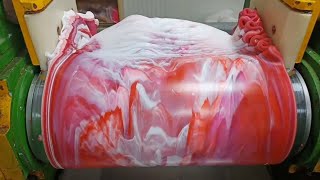 Silicone rubber color mixing  Oddly satisfying silicone color mixing [upl. by Jorry983]