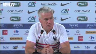 Football  Le meilleur de la conférence de presse de Deschamps  0107 [upl. by Bille]