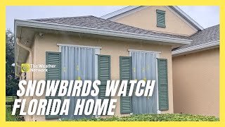 NS Snowbirds Watch Florida Home as Hurricane Approaches [upl. by Nomled]