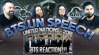 BTS quot2018 United Nations Speechquot Reaction  We were blown away by Namjoons words 🥹  Couples React [upl. by Trina]