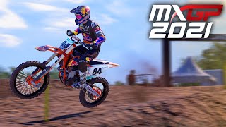 MXGP 2021  Découverte amp Gameplay en français [upl. by Amand]