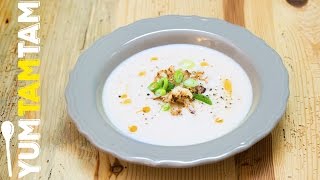 BlumenkohlSuppe  AsiaStyle mit Kokosmilch  yumtamtam [upl. by Semaj548]