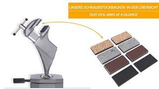 Schraubstockbacken zum Kletten und Kleben  Vice jaws for velcro and gluing [upl. by Berkley128]