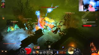 Diablo 3 Reaper of Souls 206 Fire Monk Epiphany Build and overview of Items and Skills  8 [upl. by Aicsile]