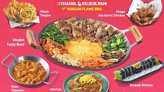 Daftar menu lengkap CHADOL GUJEOLPAN [upl. by Torrie]