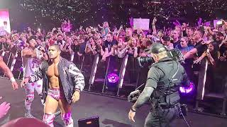 The Acclaimed Rap Entrance AEW All In Wembley 2023 [upl. by Ellohcin]