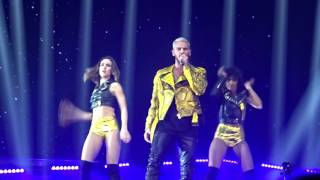 M Pokora  My Way Tour  IntroMagnolias Forever  Epernay  432017 [upl. by Ellehsim]