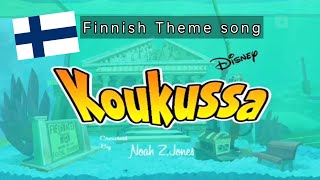 Fish Hooks  Finnish Theme song  Koukussa  Suomi  REUPLOAD OF A DELETED VIDEO [upl. by Dewar]