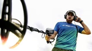 Metal Detector Battle  Dude Perfect [upl. by Edithe495]