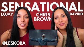 🇫🇷 FRENCH REACTION  Chris Brown  Sensational ft Davido Lojay [upl. by Erskine]