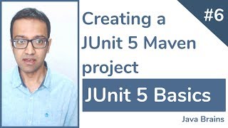 JUnit 5 Basics 6  Creating a new JUnit 5 Maven project [upl. by Kenta]