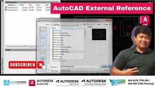 AutoCAD External Reference [upl. by Haggar873]