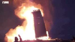 The Biggest Bonfire In The World  World Record  Aalesund In Norway [upl. by Murdoch]