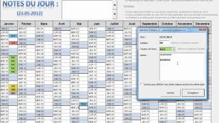 EXCEL Calendrier gratuit à télécharger [upl. by Atiuqrehs]