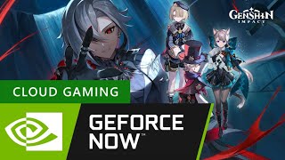 How to Play Genshin Impact on Cloud Gaming GeForce Play Now genshinimpact geforcenow nvidia [upl. by Anivlis]