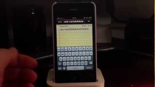 Ikeywi pouvoir avoir une quatrième ligne sur sont clavier iPhoneiPodtouch [upl. by Lledroc]