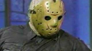 Jason Voorhees on talk show [upl. by Maclay]