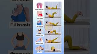 Effective Weight Loss Exercise Routine wellnessfitness yoga workout yogabellyfat [upl. by Atal]