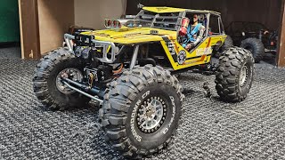 Axial Wraith Upgrade axles brushless 1800kv motor metal bumper and a lot more [upl. by Seabury]