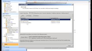 Disable and Remove RSS Feed Support in Outlook 2007 [upl. by Leahicm]