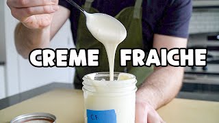 How to Make Creme Fraiche  From Scratch [upl. by Ibrahim]