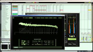 Ableton 8 amp Ozone 5 VST Meter Bridge [upl. by Atiral]