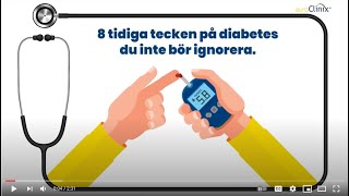 8 tidiga tecken på diabetes du inte bör ignorera [upl. by Catrina206]