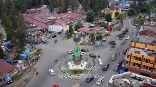 Keindahan Pasar Buah Berastagi Tanah Karo  Sumatera Utara Cinematic Videos [upl. by Ydnat]