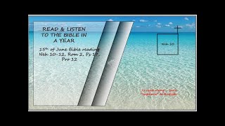 Listen to the Bible in a year 15th of June Bible Reading Read by David Suchet [upl. by Meredi]