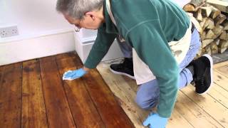 Traditional wooden floor finish [upl. by Ecirual]