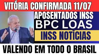 🔴SAIU AGORA SURPRESA MARAVILHOSA BPCAPOSENTADOS GOVERNO CONFIRMOU 1107 [upl. by Anaitsirhc]