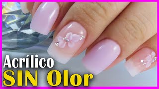 Uñas Acrílicas SIN OLOR y SIN LAMPARA con DIP POWDER Nails💅 Sistema DIPPING paso a paso fácil [upl. by Oab490]