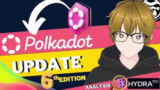 Polkadot Ecosystem UPDATE  6th Edition  HYDRAdx analysis [upl. by Eltotsira]