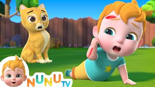 Boo Boo Song  Nursery Rhymes amp Kids Songs  NuNu Tv [upl. by Araik866]