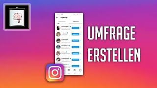 Instagram Umfrage machen  So Gehts [upl. by Aibat]