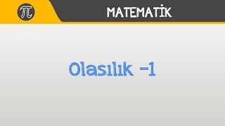 Olasılık 1 LİSE YGS LYS  Matematik  Hocalara Geldik [upl. by Adnaram]