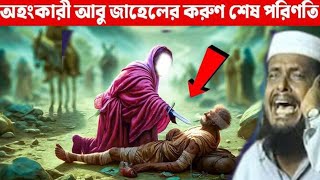 আবু জাহেলের পরিনতি মাওলানা তোফাজ্জল হোসেন Mawlana Tofazzal Hossain l Bangla Waz [upl. by Suivatra]