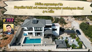 Didim Seyrantepede muhteşem ötesi 41 müstakil villa resmen Hayalimdeki ev 612m2 arsa [upl. by Aissej]