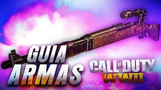 EL MEJOR SNIPER KAR 98K  GUIA DE ARMAS EN CALL OF DUTY WW2 [upl. by Yatnwahs]