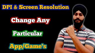 DPI Change only Particular AppGame  DPI and Display Resolution Change any Particular Game or Apps [upl. by Parthinia]