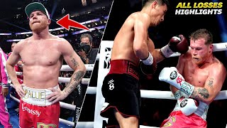 Saul Canelo Alvarez ALL Losses All moments when Canelo got stunned Full Fight Highlights HD Boxing [upl. by Ainav529]