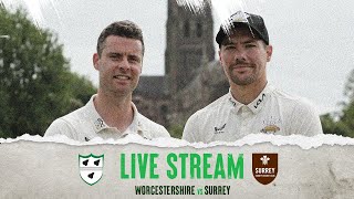 🔴 Worcestershire vs Surrey  Day One Live  Vitality County Championship [upl. by Hardej]