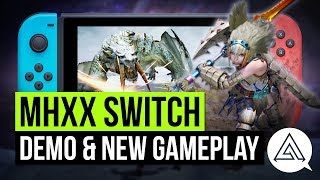 Monster Hunter XX  Nintendo Switch eShop Demo amp New Gameplay [upl. by Katharina931]