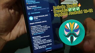 Cara Pasang Magisk Manager Terbaru  Support Zygisk amp DenyList [upl. by Roane]