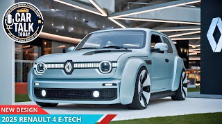 Outstanding 2025 Renault 4 ETech A Retro EV Icon Reborn [upl. by Wehttan]